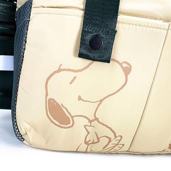 スヌーピー ルートート IP.マミールー.ピーナッツ-7M Beige トートバッグ マザーズバッグ 2WAY