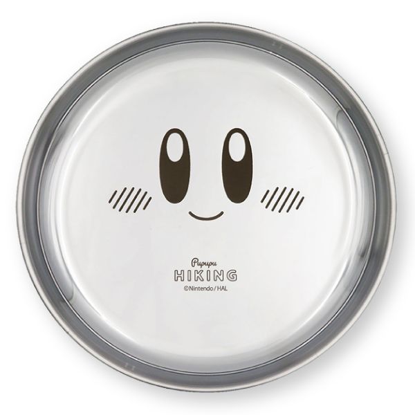 星のカービィ ハイキング ステンレスプレート フェイス 皿 プレート ランチ アウトドア クリスマス プレゼント ギフト 誕生日 新年会 忘年会 送別会 イベント ラッピング可のサムネイル