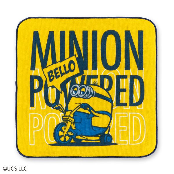 ミニオンズ オットー ガーゼパイルハンカチ ミニオンズフィーバー ハンドタオル 日本製
