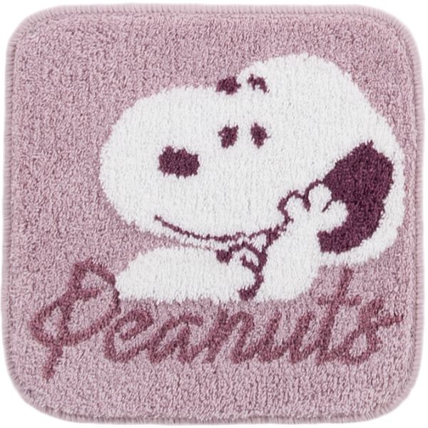 スヌーピー PEANUTS マルチマット フラッフィー PK ピンク 38×38