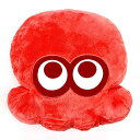 スプラトゥーン Splatoon3 クッション タコ(レッド) インテリア ぬいぐるみ