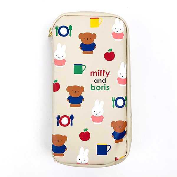 ミッフィー miffy ガジェットケース miffyandboris ミッフィー&ボリス ベージュ