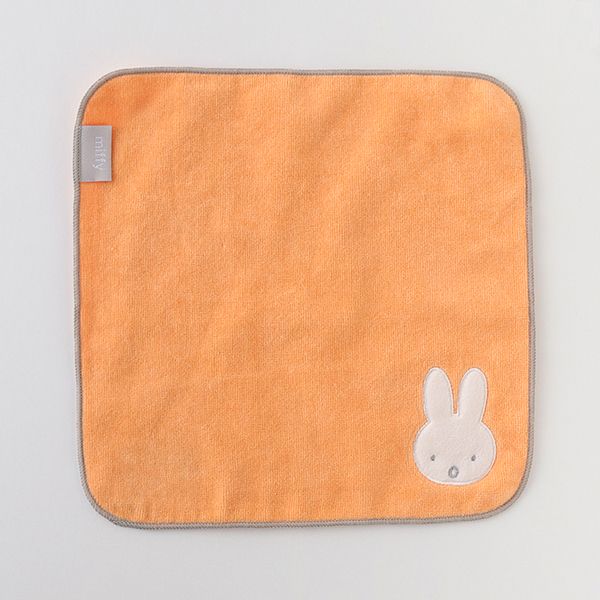 ミッフィー miffy タオルハンカチ(orange) GREEN FLASH