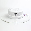 スヌーピー WSP UVケア ロゴハット White Workson 帽子 ハット 日よけ DIY ガーデニング アウトドア
