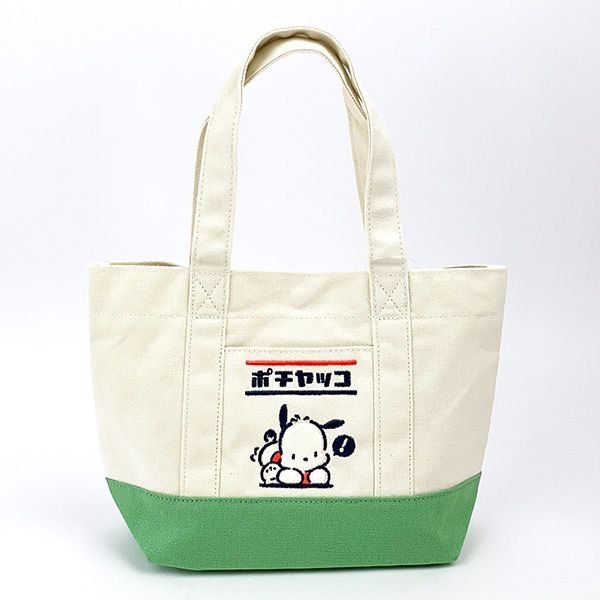 サンリオ ポチャッコ ファンシーレトロ ミニトート トートバッグ かばん グリーンのサムネイル