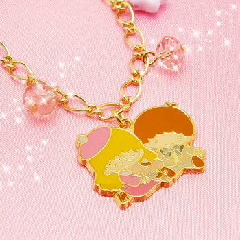 ブレスレット(アクセサリー)パープルスタームーンバール(桐谷美玲コラボ)リトルツインスターズ(キキララ)