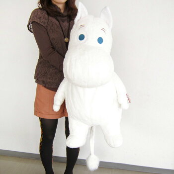 ぬいぐるみ特大2LムーミングッズほあほあキャラクターMOOMINヌイグルミ予定