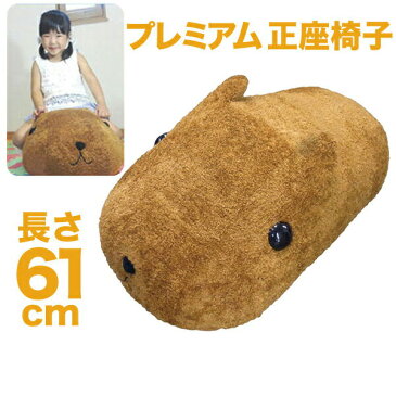 全品ポイント5倍!9日20時からエントリーで!SPU・買いまわりで最大28倍!10日15日は更に最大30倍! カピバラさん プレミアム 正座椅子 ぬいぐるみ バレンタイン ギフト チョコ 男の子 女の子 ホワイトデー