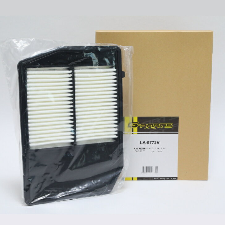 G-Parts ジーパーツ エアフィルター エアクリーナー LA-9772V ホンダ ステップ ワゴン RP1 RP2 RP3 RP4 和興フィルタテクノロジー 純正品番 17220-59B-000