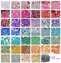 ☆ アクリル製ラインストーン 4mm ☆ ★ 約200粒〜500粒入 14面カットは200粒 デコ電 ネイル アクリルストーン ★