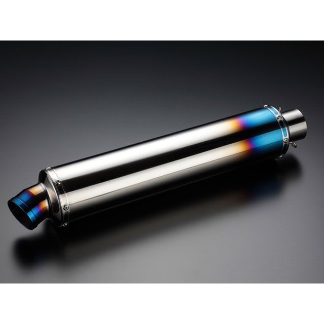 Other - ビームス 汎用サイレンサー φ100×450mm（GPテール） 汎用 サイレンサー チタン焼き有り 差込径 φ50.8 U101-01-002