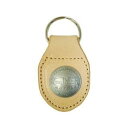 正規品／VonDutch VOM-K3 LEATHER KEY-HOLDER カラー：タン VOM-K3 ボンダッチ キーホルダー 日用品