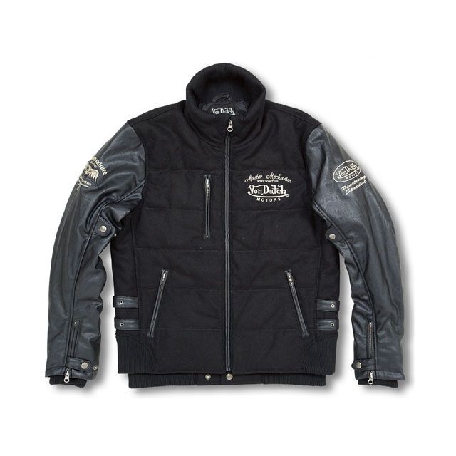 VonDutch 2015-2016ߥǥ VOM-WM04 Melton Jackets 顼֥å M VOM-WM04 ܥå 㥱å Х