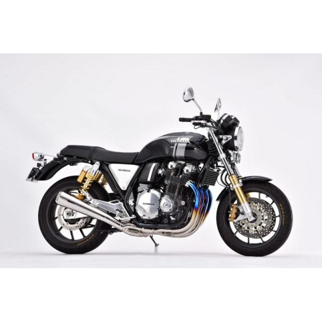 R’s GEAR CB1100EX CB1100RS マフラー本体 ワイバンクラシックチタン シングルメガホンタイプ アールズギア バイク