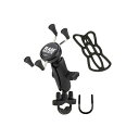 正規品／RAM MOUNTS U字Xグリップセット テザー付 RAM-B-149Z-UN7U ラムマウント ツーリングギア・その他ツーリング用品 バイク