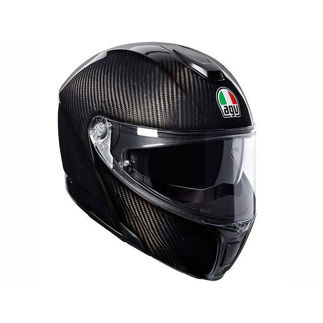 AGV SPORTMODULAR 002-GLOSSY CARBON サイズ：L 120194I000209 エージーブイ システムヘルメット（フリップアップ） バイク