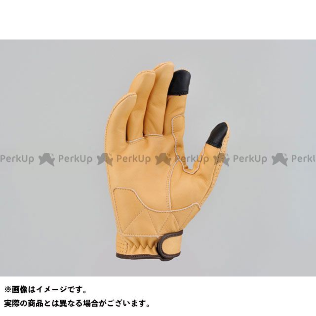 HenlyBegins メッシュグローブ HBG-045 内縫いガンカットショート パンチングタイプ ナチュラル サイズ：XL ヘンリービギンズ