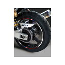 【メーカー直送】エムディーエフ 10mm幅 トリコロールリムストライプ ホワイトタイプ 汎用 サイズ 14インチ RIM-10M-T5WH-14