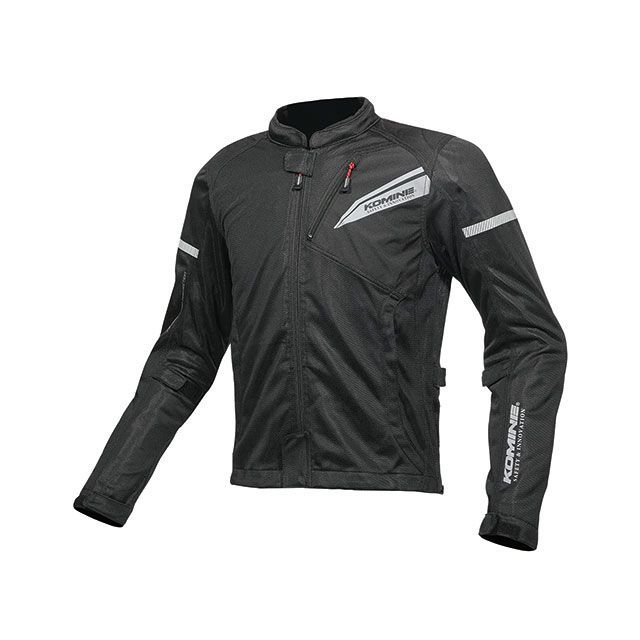 コミネ 2019年春夏モデル JK-140 プロテクトフルメッシュジャケット（ソリッドブラック） サイズ 5XLB ・07-140