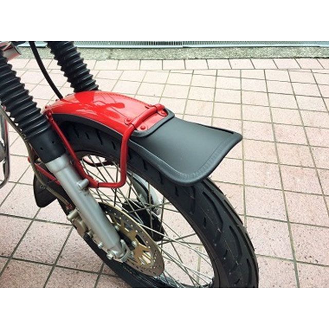 【メーカー直送】MotoSalgo CT110（P/X/6） CL50用 フロントマッドフラップ（ワイド） MS0065 モトサルゴ フェンダー バイク ベンリィCL50 CT110 ハンターカブ