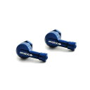 ネックスパフォーマンス エアバルブ Φ11.3mm 汎用 カラー ブルー YC-420BL(2)