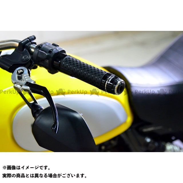 リデア ハンドルバーエンド ショートタイプ 汎用 カラー レッド RI0000469