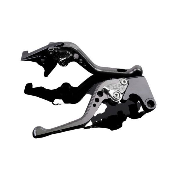 SPEEDRA アルミビレットアジャストレバーセット 3Dショート（レバー本体：チタン） アジャスター シルバー DU0405287-SR