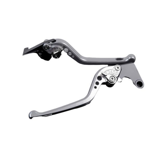 SPEEDRA アルミビレットアジャストレバーセット 3Dロング（レバー本体：シルバー） HYPERMOTARD 939 SP HYPERMOTARD 821 SP アジャスター シルバー DU0407250-SR
