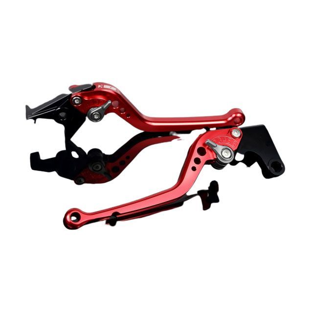 SPEEDRA アルミビレットアジャストレバーセット スタンダードロング（レバー本体：レッド） アジャスター チタン KA0404083-TM