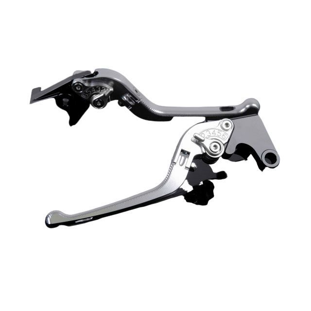 SPEEDRA アルミビレットアジャストレバーセット 3D可倒式（レバー本体：シルバー） アジャスター シルバー KA0405052-SR