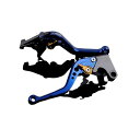 SPEEDRA アルミビレットアジャストレバーセット スタンダードショート(レバー本体:ブルー) アジャスター ゴールド KA0406762-GD(2)