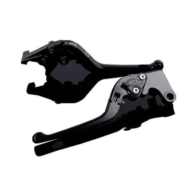 SPEEDRA アルミビレットアジャストレバーセット 3D可倒式（レバー本体：ブラック） Ninja ZX-14R ABS High Grade アジャスター ブラック KA0406941-BK