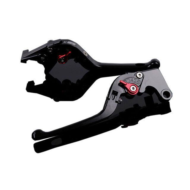 SPEEDRA アルミビレットアジャストレバーセット 3D可倒式（レバー本体：グリーン） Ninja ZX-14R ABS High Grade アジャスター レッド KA0406947-RD