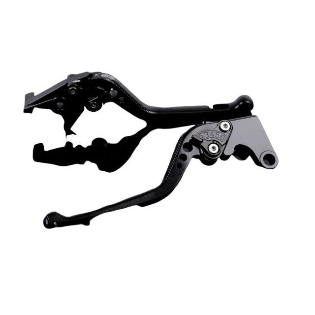 SPEEDRA アルミビレットアジャストレバーセット 3Dロング（レバー本体：ブラック） Ninja ZX-14R ABS High Grade アジャスター ブラック KA0406948-BK