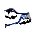 SPEEDRA アルミビレットアジャストレバーセット スタンダードロング(レバー本体:ブルー) アジャスター シルバー SU0403580-SR(2)