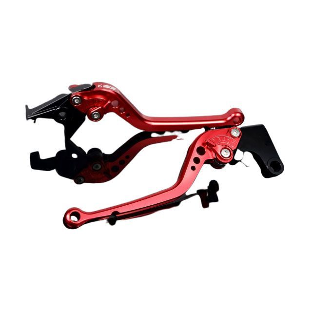 SPEEDRA アルミビレットアジャストレバーセット スタンダードロング（レバー本体：レッド） アジャスター レッド SU0403581-RD