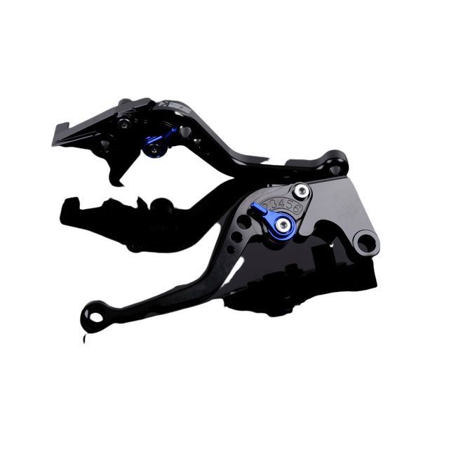 SPEEDRA アルミビレットアジャストレバーセット スタンダードショート（レバー本体：グリーン） GSX-R1000 アジャスター ブルー SU0404134-BE