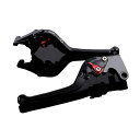 SPEEDRA アルミビレットアジャストレバーセット スタンダード可倒式(レバー本体:ブラック) アジャスター レッド YA0406871-RD