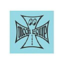 ムーンアイズ MQD-024 IRON CROSS DECAL カラー ブラック MQD-024