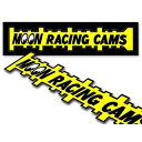 ムーンアイズ DM-171 MOON RACING CAM STICKER(イエロー) DM-171
