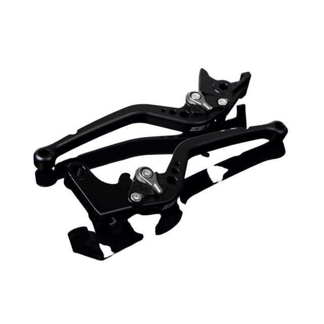 SPEEDRA アルミビレットアジャストレバーセット スタンダードロング（レバー本体：マットブラック） アジャスター マットチタン LVBM056BK-TM