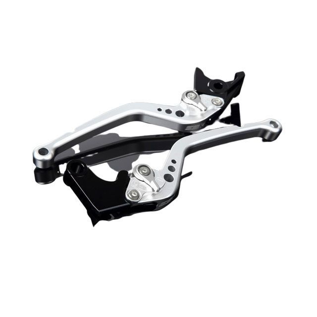 SPEEDRA アルミビレットアジャストレバーセット スタンダードロング（レバー本体：マットシルバー） アジャスター マットシルバー LVBM056SR-SR