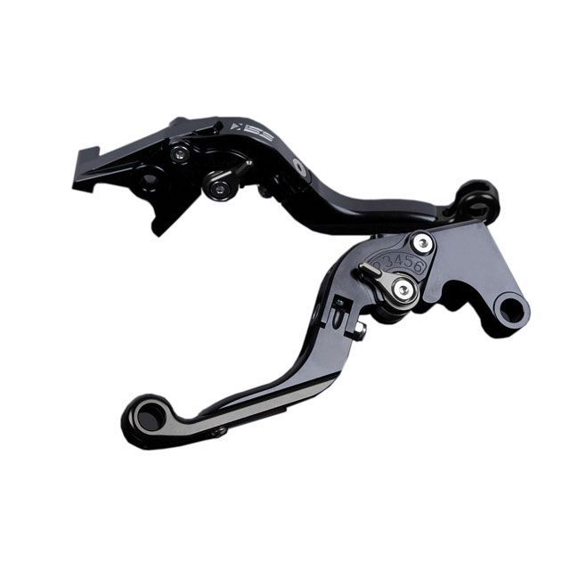 SPEEDRA アルミビレットアジャストレバーセット 可倒延長式（レバー本体：ブラック） アジャスター チタン エクステンション ブラック TR0405856-TMBK