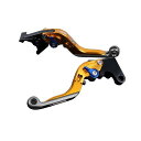SPEEDRA アルミビレットアジャストレバーセット 可倒延長式(レバー本体:ゴールド) アジャスター ブルー エクステンション チタン YA0406054-B...