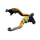 SPEEDRA アルミビレットアジャストレバーセット 可倒延長式(レバー本体:ゴールド) アジャスター グリーン エクステンション チタン YA0406054-...