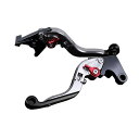 SPEEDRA アルミビレットアジャストレバーセット 可倒延長式(レバー本体:チタン) アジャスター レッド エクステンション ブラック YA0406063-R...