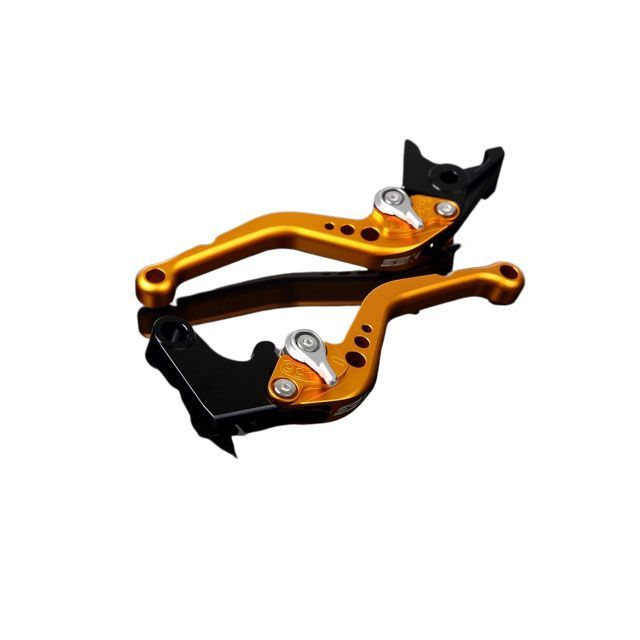 SPEEDRA アルミビレットアジャストレバーセット スタンダードショート（レバー本体：マットゴールド） アジャスター マットシルバー LVCM053GD-SR