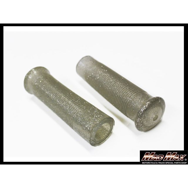 マッドマックス ジャックハマーグリップ 7/8インチ 135mm（ラメ入りスケルトン） 汎用 カラー グレー H17-65J9GR