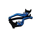SPEEDRA アルミビレットアジャストレバーセット スタンダードショート(レバー本体:マットブルー) アジャスター マットチタン LVCM066BE-TM(2)