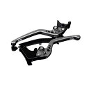 SPEEDRA アルミビレットアジャストレバーセット 3Dロング(レバー本体:マットチタン) アジャスター マットブラック LVEM057TM-BK